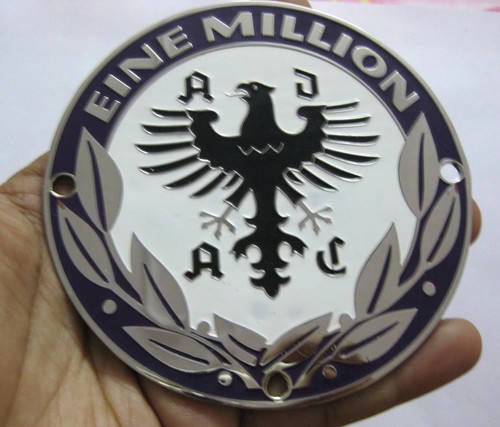 100 million adac badge - badge, porsche