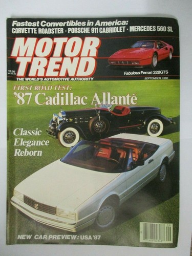 Motor trend magazine sept - motor,