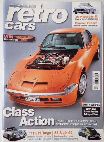 Retro cars march 2010 - opel, gt
