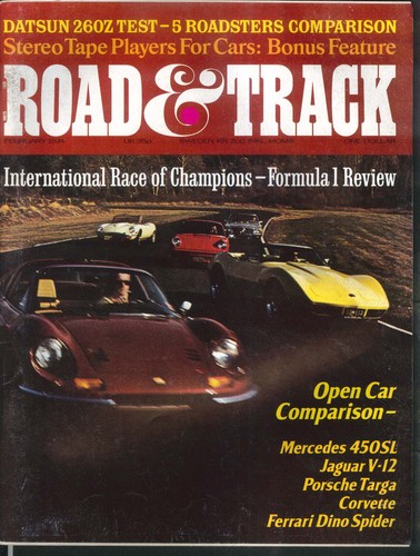 Road track corvette - corvette, jaguar