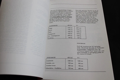 1975 porsche report - report, comparison
